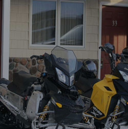 snowmobile to your door